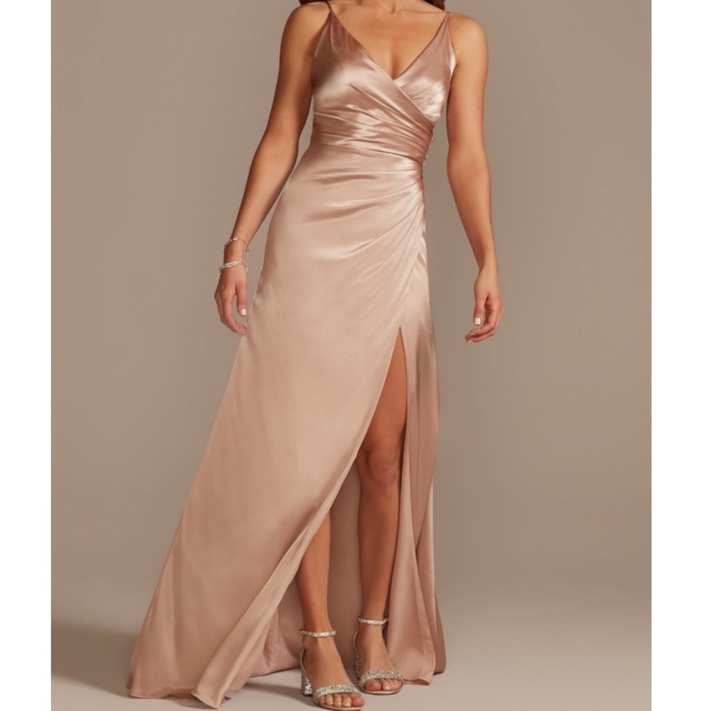 Satin Bridesmaid Dress